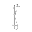 Hansgrohe Croma Select S Regendoucheset - hoofddouche 18cm - thermostatisch - wit/chroom 0605340