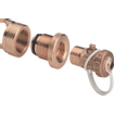 Viega Profipress Afpersstop 15mm met ontluchting messing 7541545