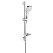 Hansgrohe Croma select e vario unica glijstangset 65cm casetta chroom wit GA42266