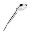 Hansgrohe Croma Select S handdouche 1jet 1/2 xØ11cm met rain regenstraal wit/chroom 0605323