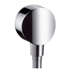 Hansgrohe Fixfit S muuraansluitbocht kunststof chroom 0605347