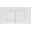 Wisa XT Kantos bedieningsplaat kunststof dualflush DF wit 0701517