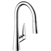 Hansgrohe Talis s keukenkraan 200 met uittrekbare vuistdouche rvs look GA59298