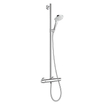 Hansgrohe Select E Croma Multi Doucheset - Ecostat - thermostatisch - handdouche 10cm - doucheslang 160cm - wit/chroom SW29049