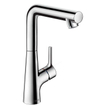 Hansgrohe Talis Ss wastafelkraan 210 120° draaibaar met waste chroom SW31411