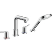 Hansgrohe Talis s afdekset 4 gats badrandcombinatie chroom SW31794