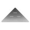 Looox corner shelf hoekplanchet - 30x22cm - RVS geborsteld SW47068