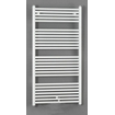 Zehnder Zeno handdoekradiator 168.8x45cm 731watt Staal Wit glans 7612164