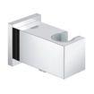 GROHE Euphoria cube wandaansluitbocht met wandhouder chroom SW63465