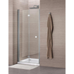 Royal Plaza Clever vouwdeur 90x195cm chroom profiel helder glas met Clean coating SW64003