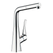 Hansgrohe Metris keukenkraan met uittrekbare kraanuitloop chroom GA73556