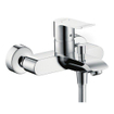 Hansgrohe Metris badkraan met omstel en koppelingen chroom 0450938