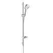 Hansgrohe Raindance select 120 ecosmart unica s puro glijstangset 90cm wit chroom GA20212