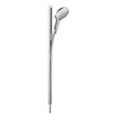 Hansgrohe Raindance Select UnicaS glijstangset met Raindance 150 AIR 3jet handdouche 90cm met doucheslang 160cm wit chroom 0450880