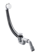 Hansgrohe Flexaplus S badafvoer , overloopcombinatie met waste flexibele buis voor normaal bad 0450560