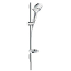 Hansgrohe Raindance select 120 ecosmart unica s puro glijstangset 65cm wit chroom GA20129