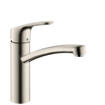 Hansgrohe Focus E2 keukenkraan RVS look 0450902