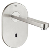 GROHE Eurosmart Cosmopolitan E - afbouwdeel wandkraan - uitloop 23cm - zonder menging - tranformator 230V - RVS 0437788