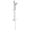 GROHE Euphoria 110 Duo Glijstangset - 60cm - ronde handdouche - 2 straalsoorten - gladde doucheslang - met zeepschaal - chroom 0441969