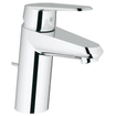 GROHE Eurodisc Cosmopolitan waterbesparende wastafelkraan met waste chroom 0465043