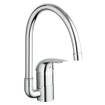 GROHE Euroeco Keukenkraan - hoog - chroom GA13333