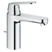 GROHE Eurosmart Cosmopolitan waterbesparende wastafelkraan met medium uitloop met waste chroom 0465033