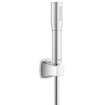 GROHE Grandera badset stick met handdouche 1 straalsoort wanddouchehouder en doucheslang 150cm chroom 0437888