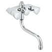 GROHE Costa S douchekraan met omstel HOH=12cm chroom 0440184