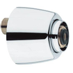 GROHE S koppeling met rozet afsluitbaar per stuk 1/2 x3/4 verstelbaarheid 125mm chroom 0432523