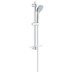 GROHE Euphoria 110 Massage Glijstangset - 60cm - ronde handdouche - 3 straalsoorten - gladde doucheslang - met zeepschaal - chroom 0441970