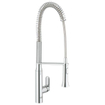 GROHE K7 Keukenkraan - hoog - 2 straalsoorten - met profesionele handdouche - chroom 0437604