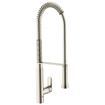GROHE K7 Keukenkraan - hoog - 2 straalsoorten - met profesionele handdouche - supersteel geborsteld 0437605