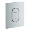 GROHE Arena Cosmopolitan wc bedieningsplaat verticaal mat chroom OUTLETSTORE STORE34554