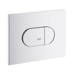 GROHE Arena Cosmopolitan wc bedieningsplaat horizontaal wit 0729245