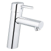 GROHE Concetto waterbesparende wastafelkraan medium 28mm met temperatuurbegrenzer chroom 0442047