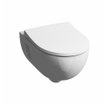 Geberit 300 basic toiletset inclusief Grohe inbouwreservoir en Grohe Arena bedieningsplaat mat chroom SW439192