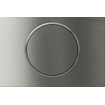 Geberit Sigma10 bedieningsplaat - 2-toets spoeling - ronde knop - geborsteld rvs 0730030