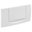 Geberit 200F bedieningplaat met frontbediening voor toilet 34x18.5cm wit GA54264