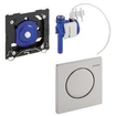 Geberit HyTouch urinoir stuursysteem pneumatisch met bedieningsplaat Mambo RVS 0701933
