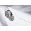 Laufen Cleanet RIVA Douche WC 35.5x60x41.5cm diepspoel incl. closetzitting met deksel en softclose keramiek Glans Wit SW87194