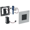 Geberit type 20 urinioir bedieningsplaat - 230V - vierkant - zwart SW64033