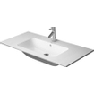 Duravit ME by Starck meubelwastafel 103x49cm met 1 kraangat met overloop met wondergliss wit 0300959