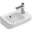 Villeroy & Boch Architectura fontein met kraangat rechts zonder overloop 36x26cm ceramic+ wit SW68796
