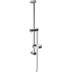 Hansa Hansaviva glijstang 60cm met doucheslang 175cm met zeepschaal chroom 0394673