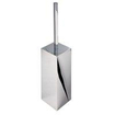 Geesa Modern Art Toiletborstel met houder Chroom (zwarte borstelkop) 0653513