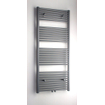 Royal Plaza Sorbus r radiator 50x140 496w recht met midden aansluiting grijs metallic GA30912