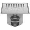 Easy Drain Aqua quattro vloerput rvs 15x15cm horizontaal 4cm rvs GA23690