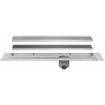 Easydrain Multi TAF afvoergoot enkele plaat 60cm met Zero design rooster RVS 2301820