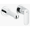 GROHE Eurosmart Cosmopolitan afbouwdeel voor wandkraan met uitloop chroom 0442204