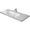 Duravit Durastyle wastafel 120x48cm 1 kraangat met overloop wit SW54153